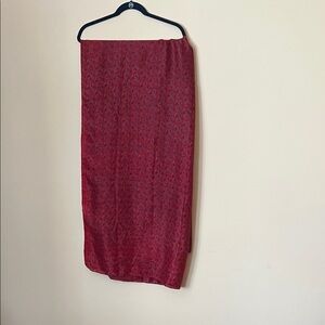 100% silk scarf
